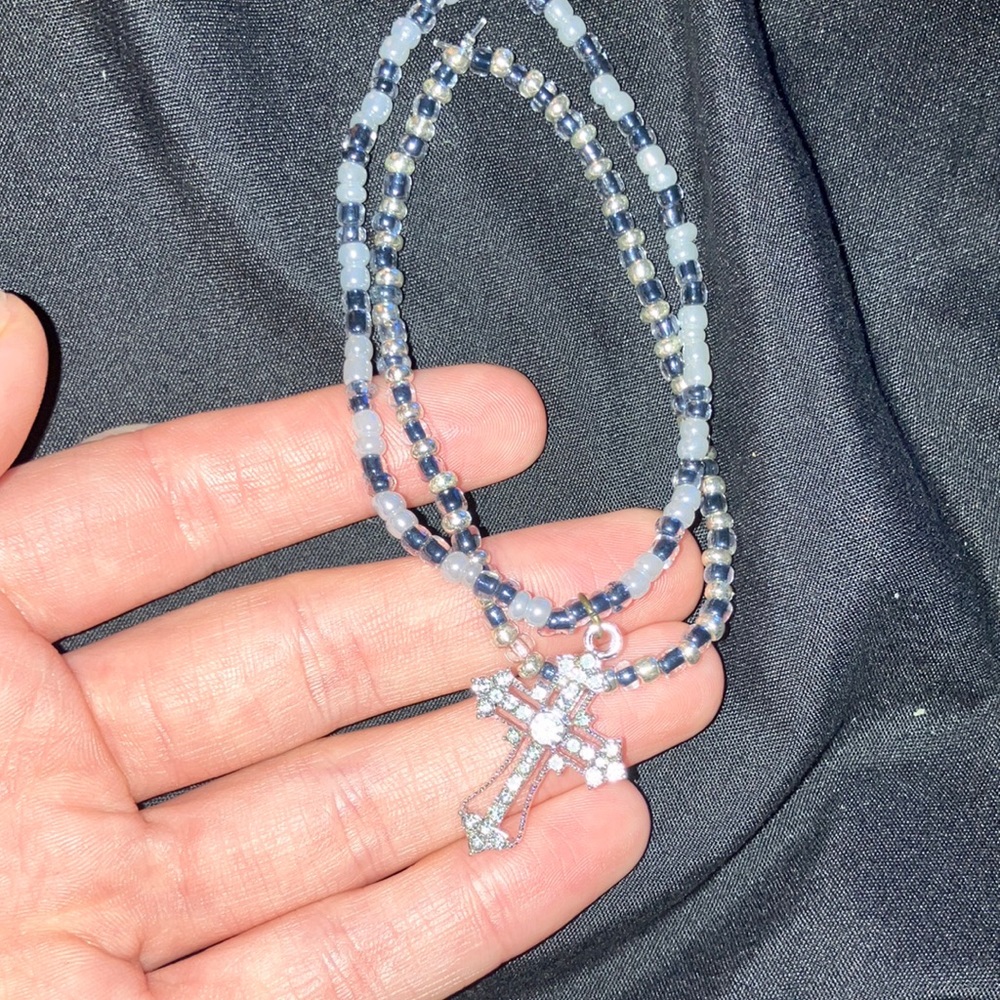 Cross bracelet set